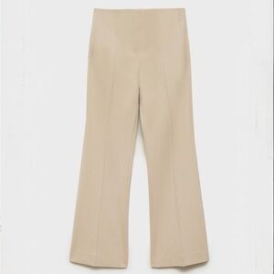 Mango Flare Pants with Slit on Legs